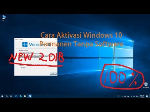 cara aktivasi windows 10 gratis